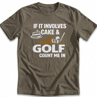 CAKE & GOLF 026 T Shirt 8