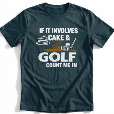 CAKE & GOLF 026 T Shirt 1