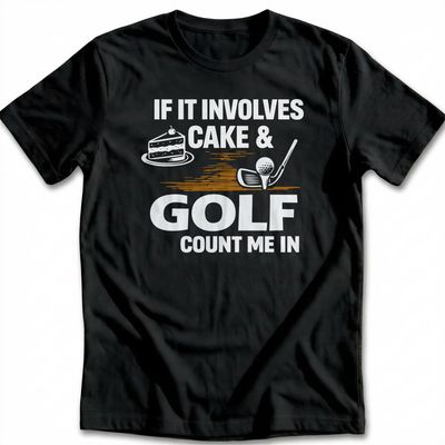 CAKE & GOLF 026 T Shirt 7