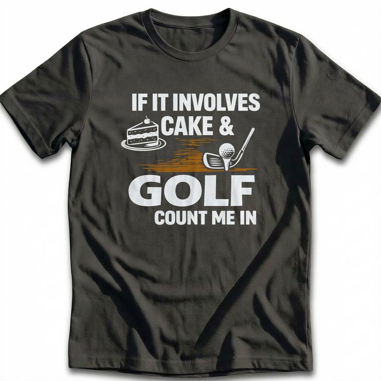 CAKE & GOLF 026 T Shirt 5