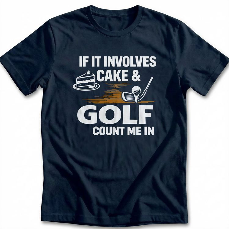 CAKE & GOLF 026 T Shirt 2