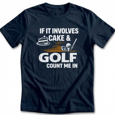 CAKE & GOLF 026 T Shirt 2
