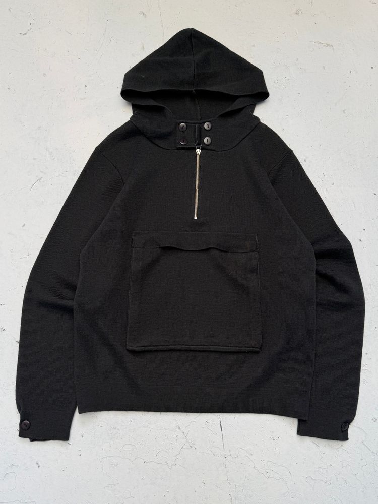 '00s Roberto Cavalli Wool Knitted Anorak Hoodie (M)