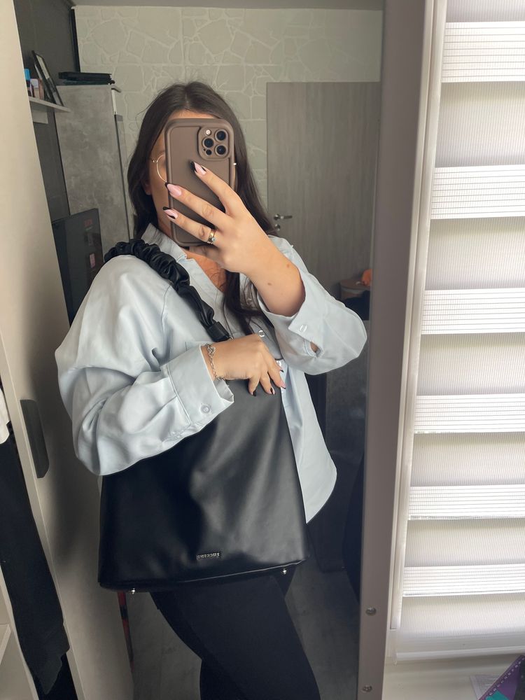 Other Black Leather Tote Bag product image