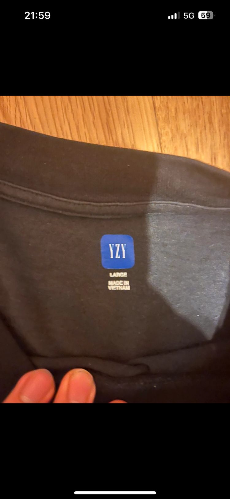 Immagine di Yzy Black T-Shirt 2