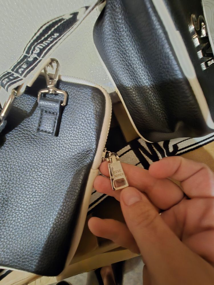 Steve Madden Black Crossbody Bag obraz 5