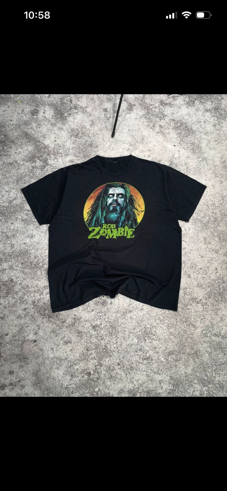 Black Graphic T-Shirt