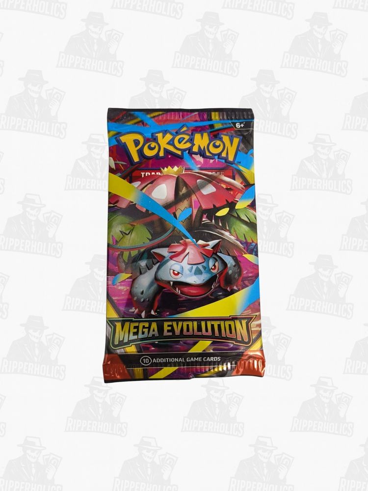 Mega Evolution Booster Pack - ripped on stream 
