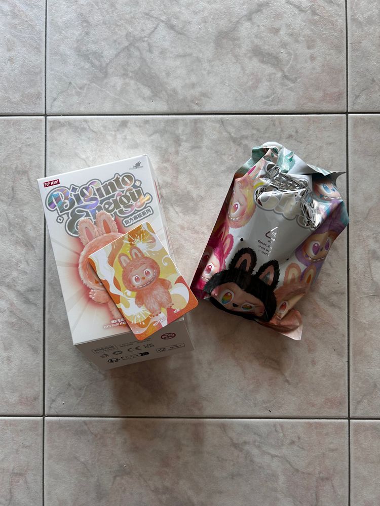 Labubu Popmart Labubu Big Into Energy - Happiness product image