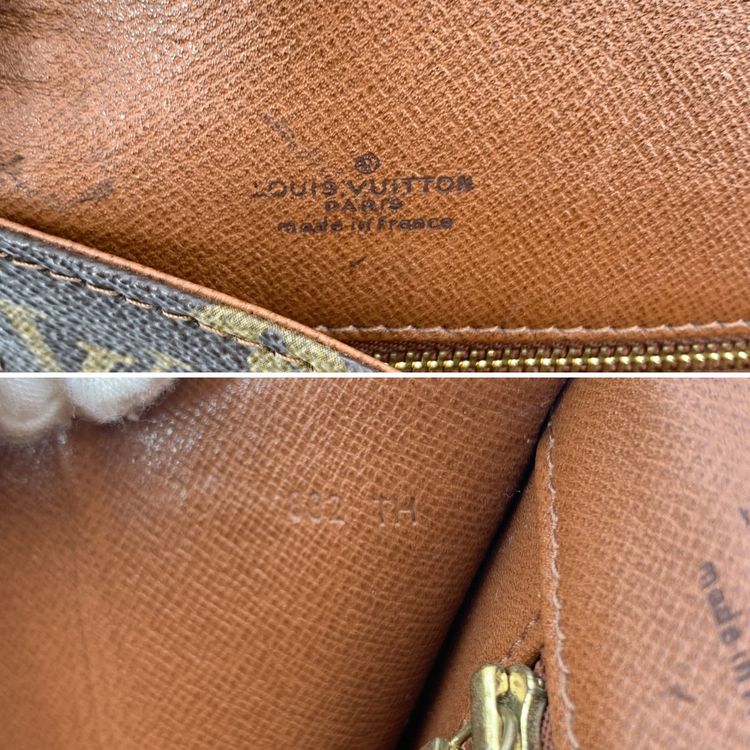Louis Vuitton Vintage Cloth Clutch Bag Pochette Dame image 3
