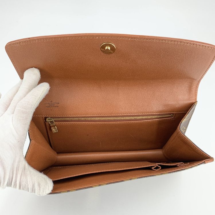 Louis Vuitton Vintage Cloth Clutch Bag Pochette Dame image 6