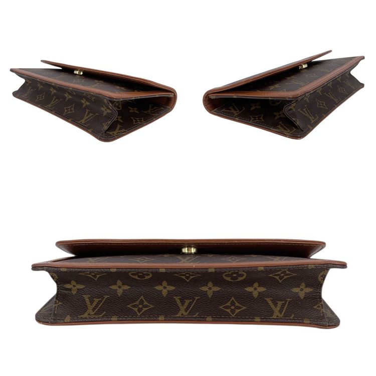 Louis Vuitton Vintage Cloth Clutch Bag Pochette Dame image 7