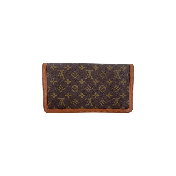 Louis Vuitton Vintage Cloth Clutch Bag Pochette Dame image 5