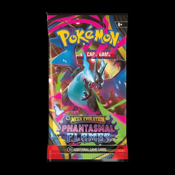 Pokémon Pokémon Trading Card Game Mega Evolution Phantasmal Flames Booster Pack product image