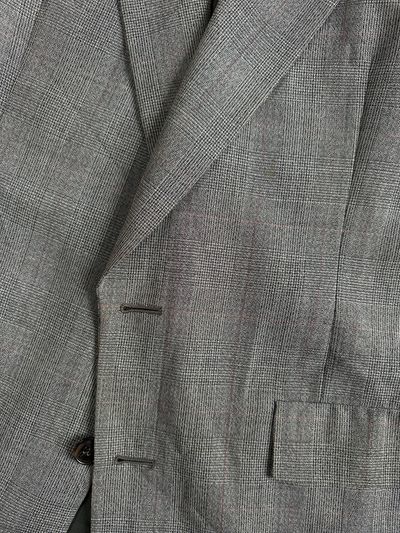 Christian Dior Monsieur 1990s Wool Check Single Breasted Blazer - 42R/XL 12