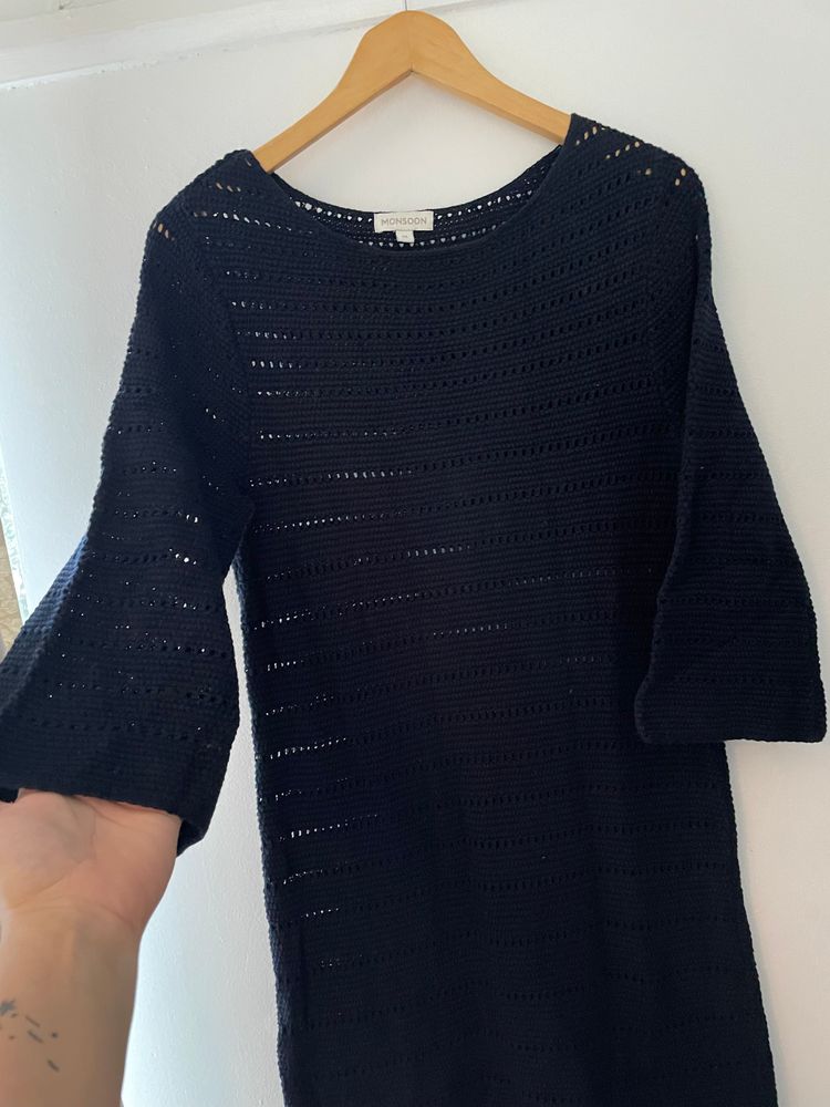 Monsoon Crochet Knit Dress 2