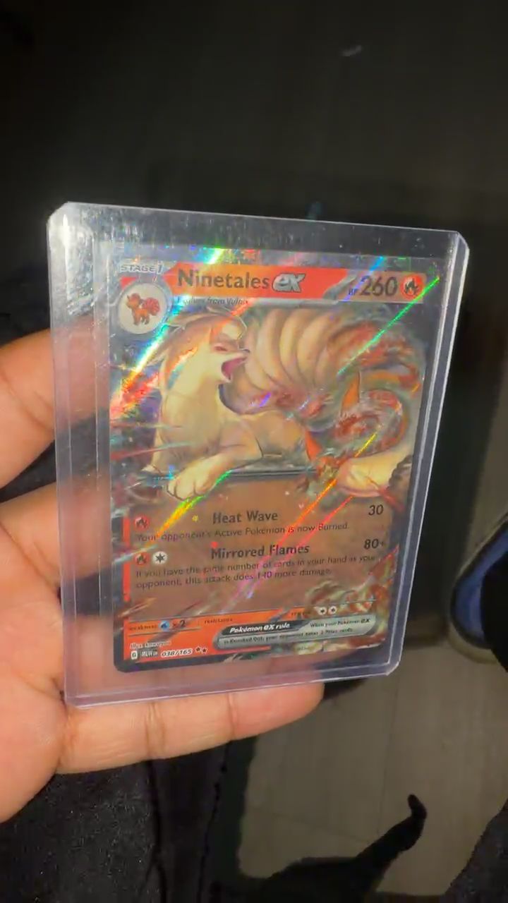 Pokemon Pokemon Ninetales Ex 038/165 [mew] product image
