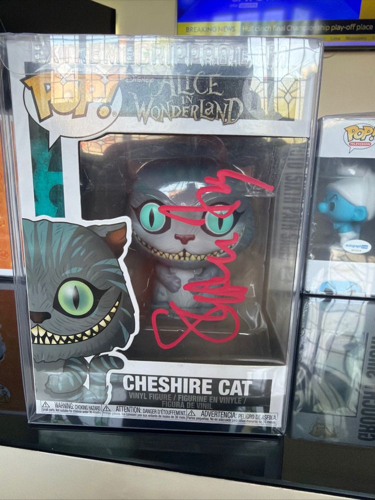 Funko Signed Alice In Wonderland Cheshire Cat Vinyl Figure product image
