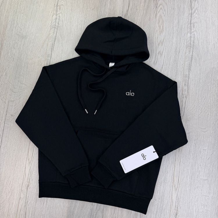 Alo Women’s Pullover Black Hoodie 2