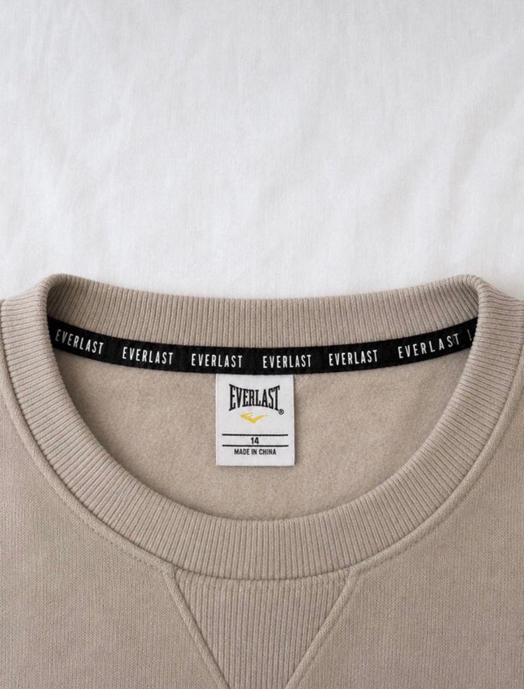 Everlast Beige Sweatshirt ~ unisex obraz 3