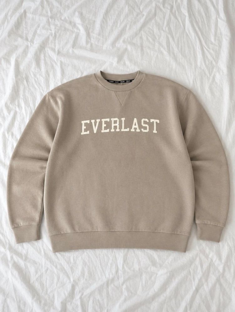 Everlast Everlast Beige Sweatshirt ~ unisex product image