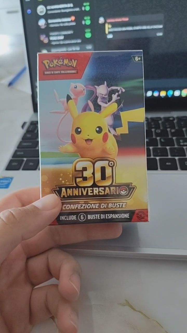 Pokemon 30th Anniversary Confezione Di Buste image 1