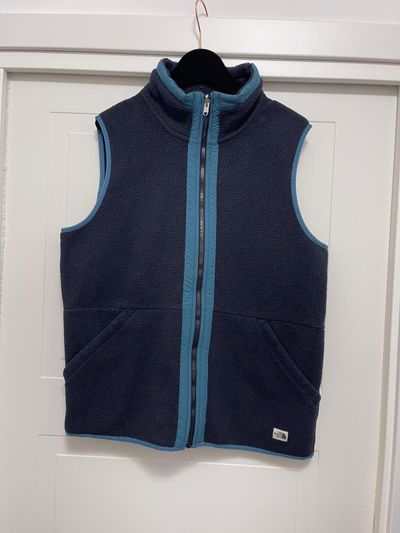 Gilet the North Face Blue Sleeveless Fleece Vest