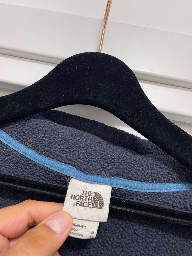 Gilet the North Face Blue Sleeveless Fleece Vest obraz 6