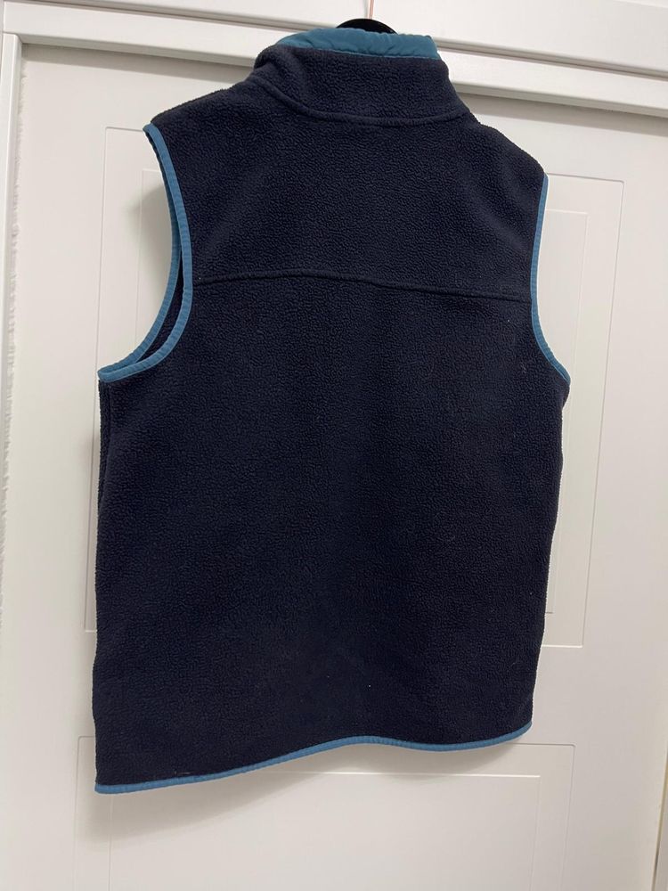 Gilet the North Face Blue Sleeveless Fleece Vest obraz 4