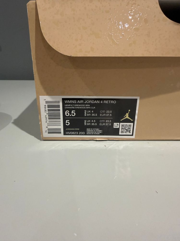 Jordan 4 Retro Cozy Girl UK 4 image 6