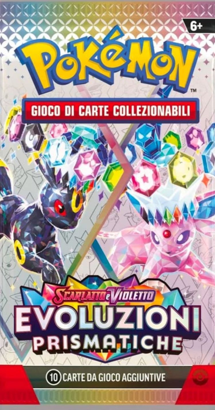 🤩✨ 1 PACK EVOLUZIONI PRISMATICHE 🪎🎴 imagen 1