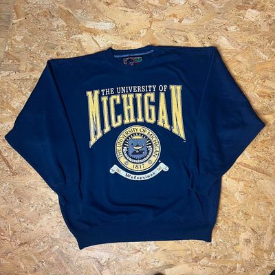 American Vintage x ‘The University of Michigan’ Graphic Sweatshirt