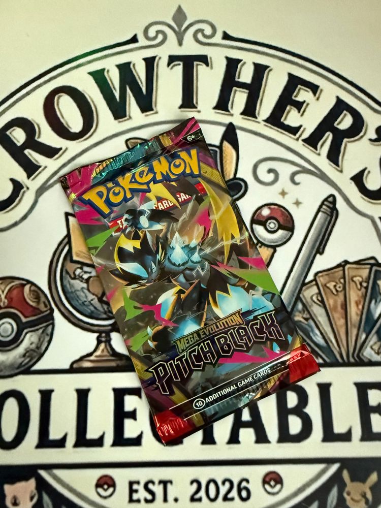 Pokemon Mega Evolution Pitch Black Card Pack