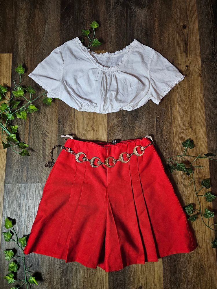70s Pleated Shorts image 1