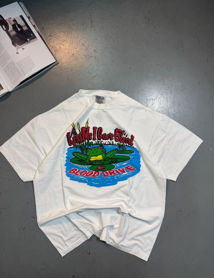 White Graphic T-Shirt single 