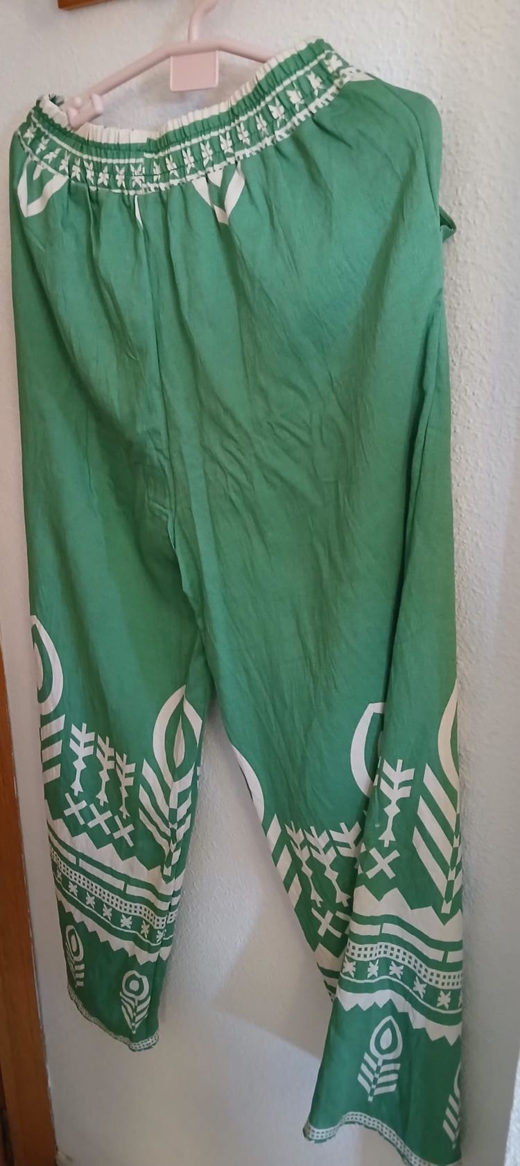 Green Patterned Pants 3