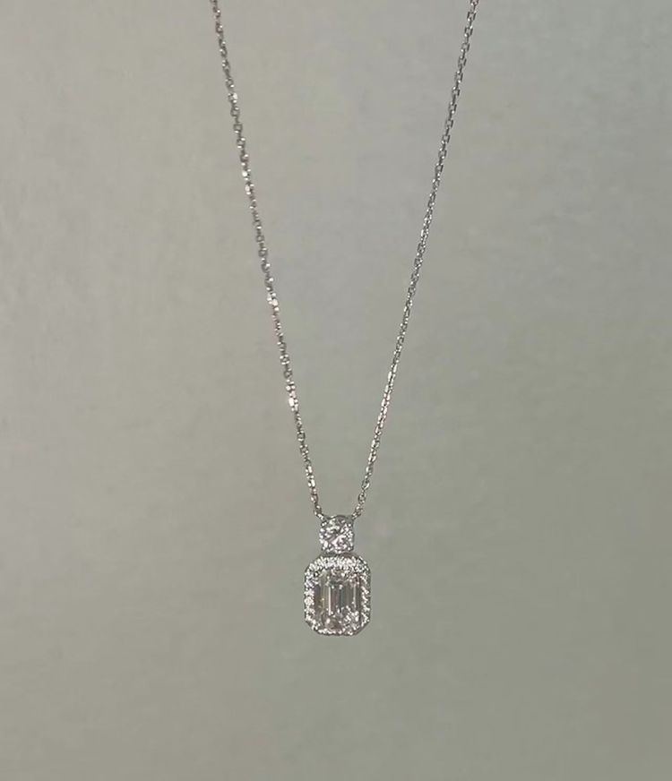 Silver Pendant Necklace image 2
