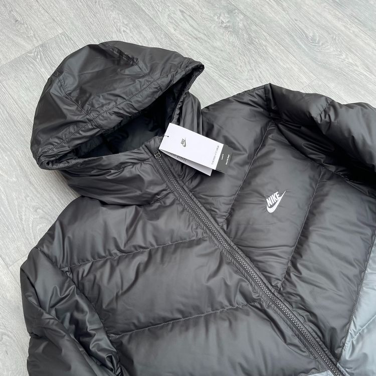 Nike Therma Fit ADV Down Fill Zip Puffer Jacket Coat - Black [HQ7790-061] image 2