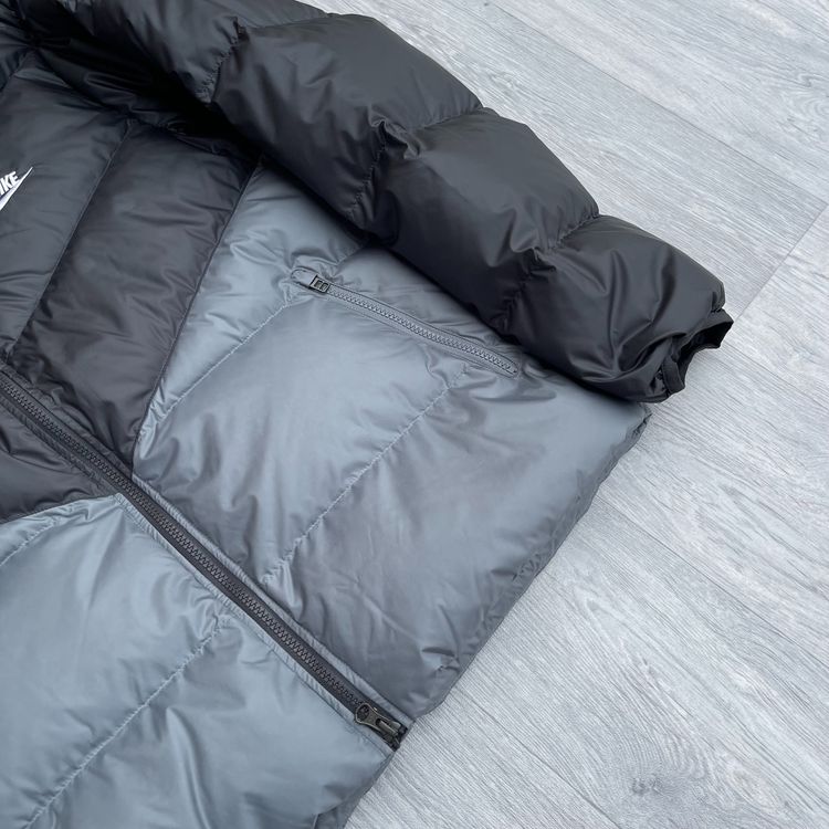 Nike Therma Fit ADV Down Fill Zip Puffer Jacket Coat - Black [HQ7790-061] image 3