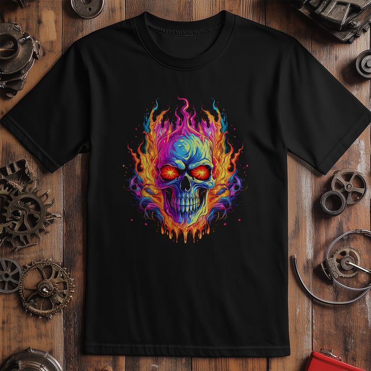 Skull Flame 4 T-Shirt - Ignite Your image 1