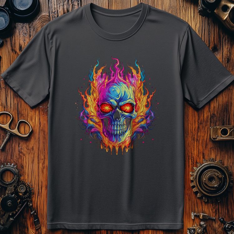 Skull Flame 4 T-Shirt - Ignite Your image 4
