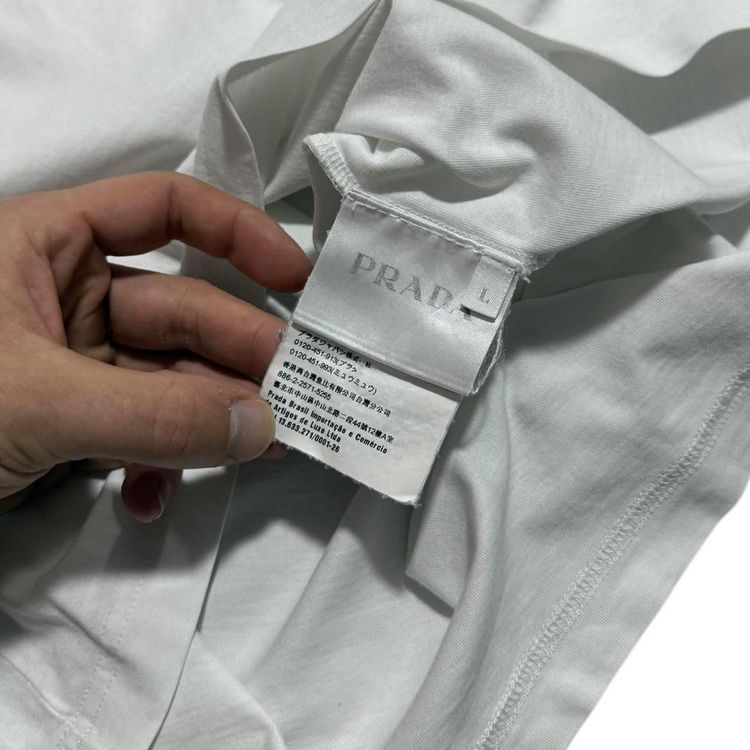 Prada Side Logo T-Shirt image 5