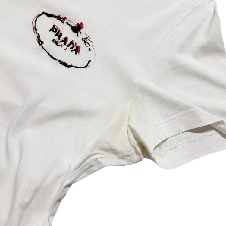 Prada Side Logo T-Shirt image 6
