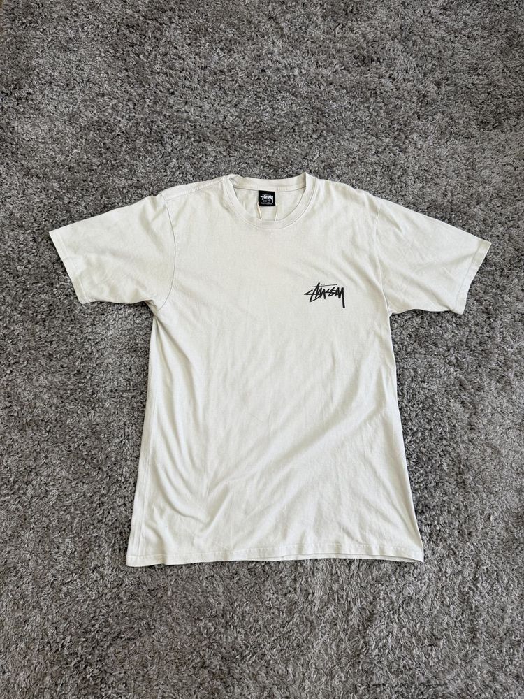 Stussy White Graphic T-Shirt