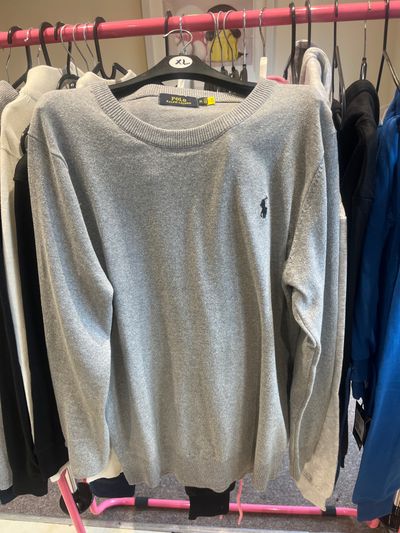 Polo Ralph Lauren Grey Sweater rib