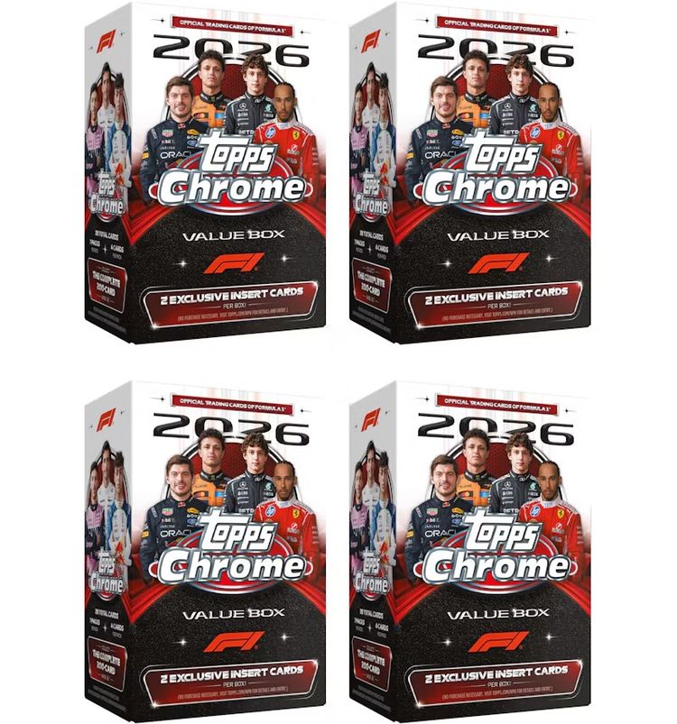 Topps Chrome F1 2026 VALUE BOX image 1