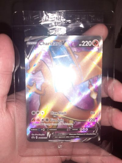 Charizard V Pokémon Card sealed