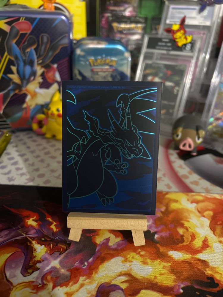 Pika sleeve will contain what ever is on the energy card 