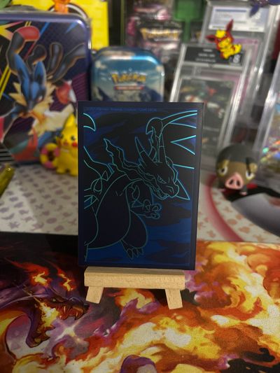 Pika sleeve will contain what ever is on the energy card