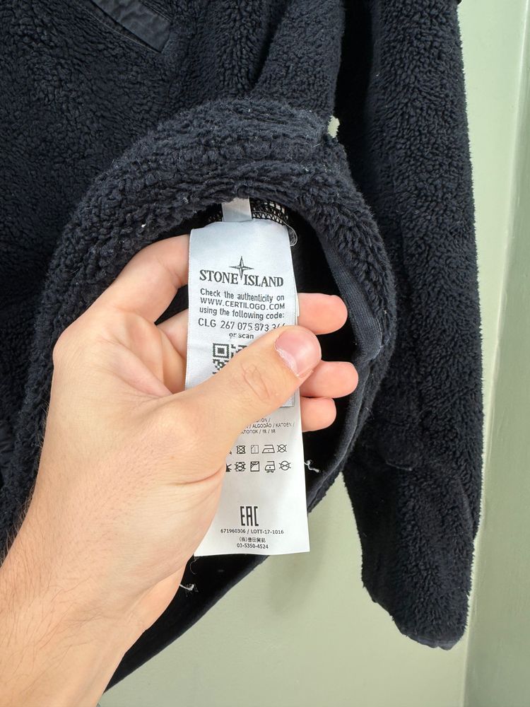 Immagine di Stone Island Black Shadow Project Teddy Fleece Jacket 5
